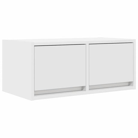 Vidaxl tv-meubel 60x31x25,5 cm bewerkt hout wit