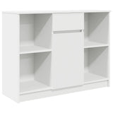 Vidaxl dressoir met lade 101x35x76 cm spaanplaat wit