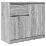 Vidaxl dressoir met lade 71x35x65 cm spaanplaat grijs sonoma