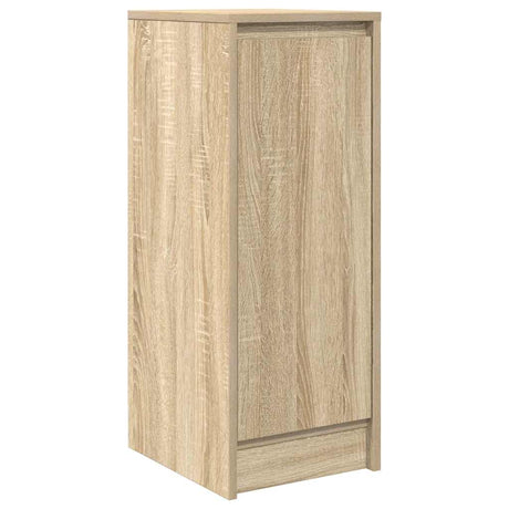 Vidaxl dressoir 29,5x34x76 cm bewerkt hout sonoma eikenkleurig