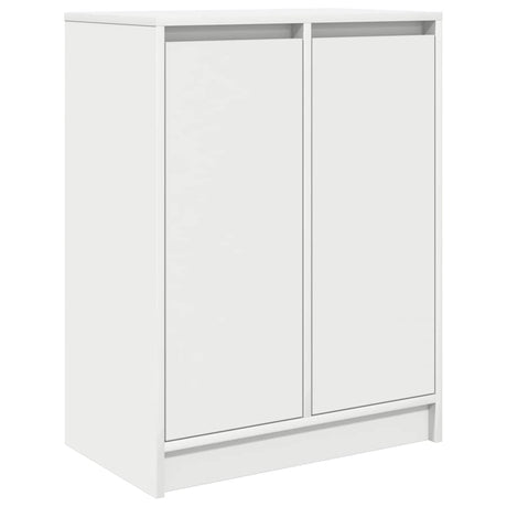 Vidaxl dressoir 57x34x76 cm bewerkt hout wit