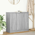 Vidaxl dressoir 85x34x76 cm spaanplaat grijs sonoma