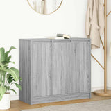 Vidaxl dressoir 85x34x76 cm spaanplaat grijs sonoma