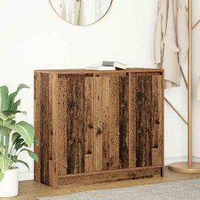 Vidaxl dressoir 85x34x76 cm spaanplaat oud hout