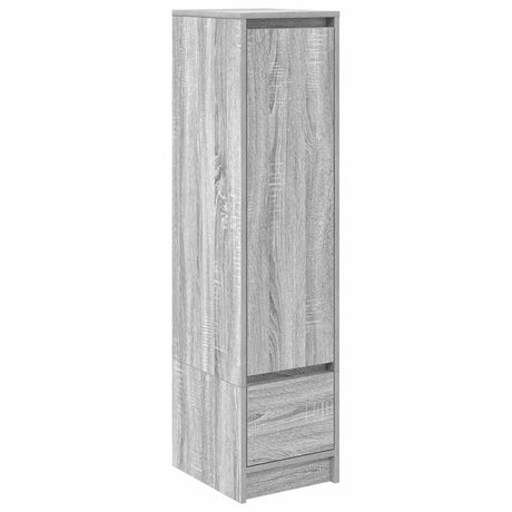 Vidaxl highboard 29,5x34x119,5 cm spaanplaat grijs sonoma
