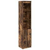 Vidaxl hoge kast 37,5x35x180 cm spaanplaat gerookt eikenkleurig