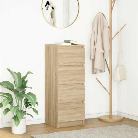 Vidaxl dressoir 37,5x35x99 cm spaanplaat sonoma eikenkleurig