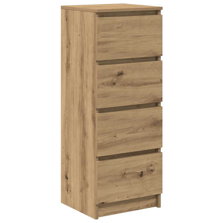 Vidaxl dressoir 37,5x35x99 cm spaanplaat ambachtelijk eikenkleurig