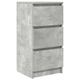 Vidaxl dressoir 37,5x35x76 cm bewerkt hout betongrijs