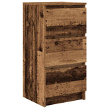 Vidaxl dressoir 37,5x35x76 cm bewerkt hout oud houtkleurig