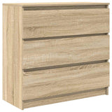 Vidaxl dressoir 80x35x76 cm spaanplaat sonoma eikenkleurig