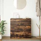Vidaxl dressoir 80x35x76 cm spaanplaat gerookt eikenkleurig