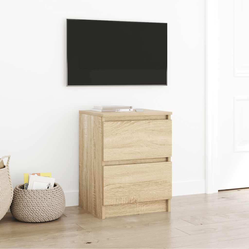 Vidaxl tv-meubel 40x35x54 cm spaanplaat sonoma eikenkleurig