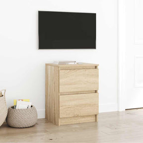 Vidaxl tv-meubel 40x35x54 cm spaanplaat sonoma eikenkleurig