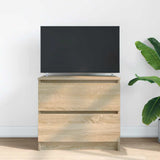 Vidaxl tv-meubel 60x35x54 cm bewerkt hout sonoma eikenkleurig