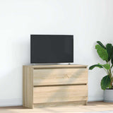 Vidaxl tv-meubel 80x35x54 cm spaanplaat sonoma eikenkleurig