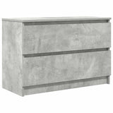 Vidaxl tv-meubel 80x35x54 cm spaanplaat betongrijs