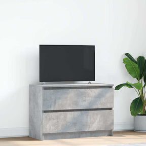 Vidaxl tv-meubel 80x35x54 cm spaanplaat betongrijs