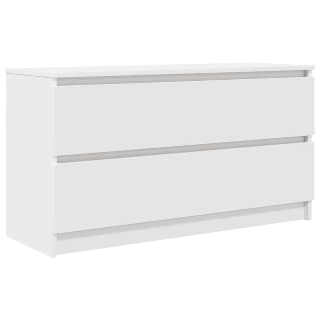 Vidaxl tv-meubel 100x35x54 cm bewerkt hout wit