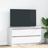 Vidaxl tv-meubel 100x35x54 cm bewerkt hout wit