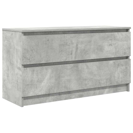 Vidaxl tv-meubel 100x35x54 cm bewerkt hout betongrijs