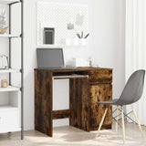 Vidaxl bureau 86x49x76 cm spaanplaat gerookt eikenkleurig