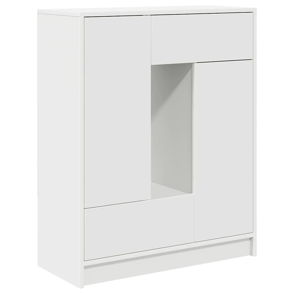 Vidaxl dressoir met lades en deuren 73x31x90 cm wit