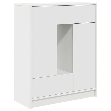 Vidaxl dressoir met lades en deuren 73x31x90 cm wit