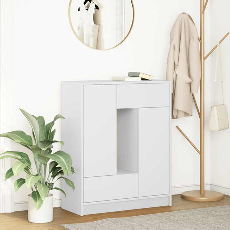Vidaxl dressoir met lades en deuren 73x31x90 cm wit