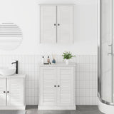 Vidaxl badkamermeubelset 2 st wit en antiek wit 67,5 x 34 x 80 cm