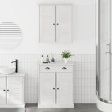Vidaxl badkamermeubelset vigo 2 st wit en antiek wit 67,5 x 34 x 80 cm