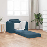 Vidaxl slaapbank blauw 98 x 71 x 83 cm fluweel