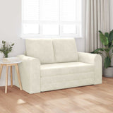 Vidaxl slaapbank crème 148 x 71 x 83 cm fluweel