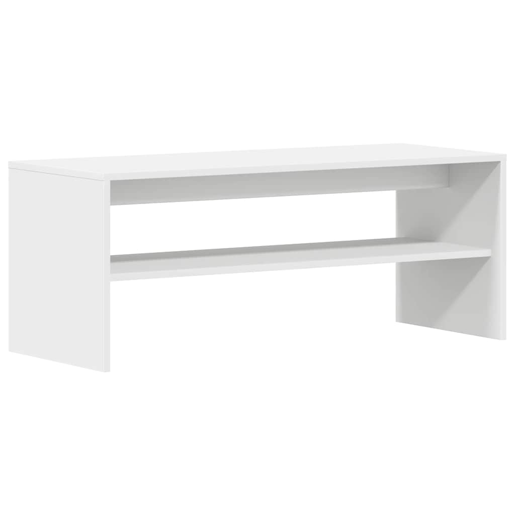 Vidaxl tv-meubel 100x40x40 cm bewerkt hout wit