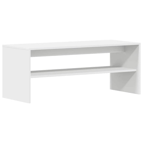 Vidaxl tv-meubel 100x40x40 cm bewerkt hout wit