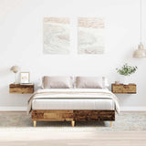 Vidaxl bedframe zonder matras 120x190 cm spaanplaat bewerkt hout