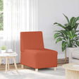 Vidaxl modulaire sofa eenheid armless oranje 55 x 74 x 82 cm