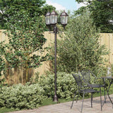 Vidaxl tuinverlichting brons 57 x 49 x 241 cm aluminium en glas