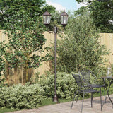Vidaxl tuinverlichting brons 68 x 20 x 235 cm aluminium en glas