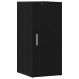 Vidaxl schoenenkast 32x35x70 cm spaanplaat zwart eikenkleurig