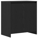 Vidaxl dressoir zwart eiken 70x41x75 cm bewerkt hout