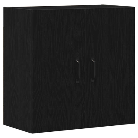 Vidaxl wandkast 60x31x60 cm bewerkt hout zwart eikenkleurig