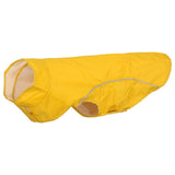 Vidaxl hondenregenjas met reflecterende strips polyester geel l