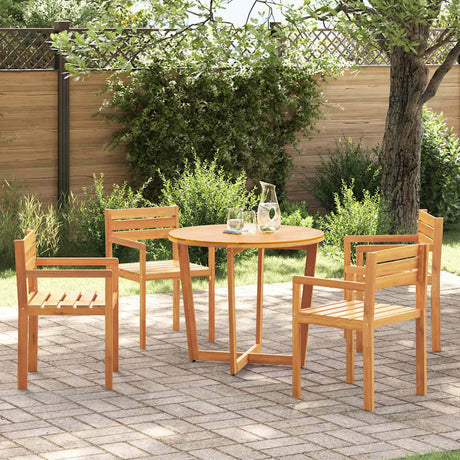 Vidaxl tuinstoelen 4 st 50x53x80 cm massief acaciahout