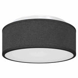 Vidaxl plafonnière met schijnwerpers zwart 30 x 30 x 13,5 cm stof