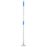 Vidaxl vloerwisser 45x122,5 cm staal en rubber