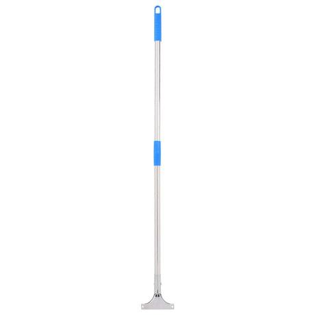 Vidaxl vloerwisser 45x122,5 cm staal en rubber