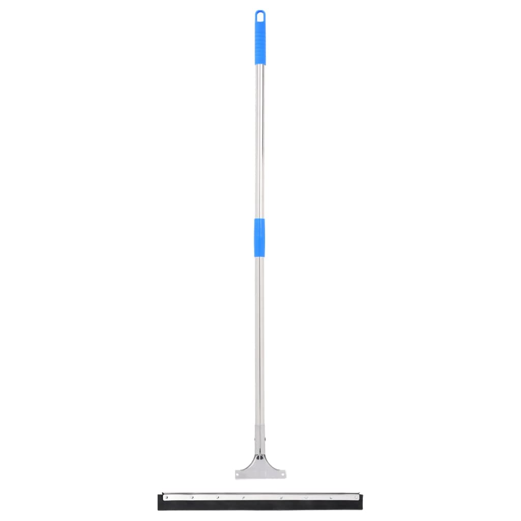 Vidaxl vloerwisser 55x122,5 cm staal en rubber