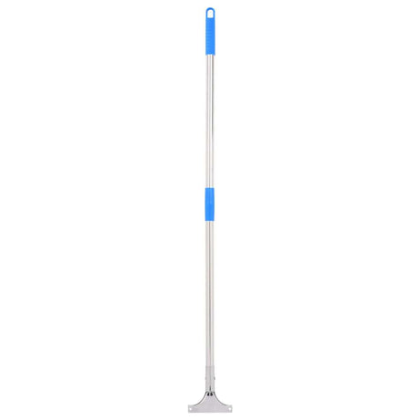 Vidaxl vloerwisser 55x122,5 cm staal en rubber
