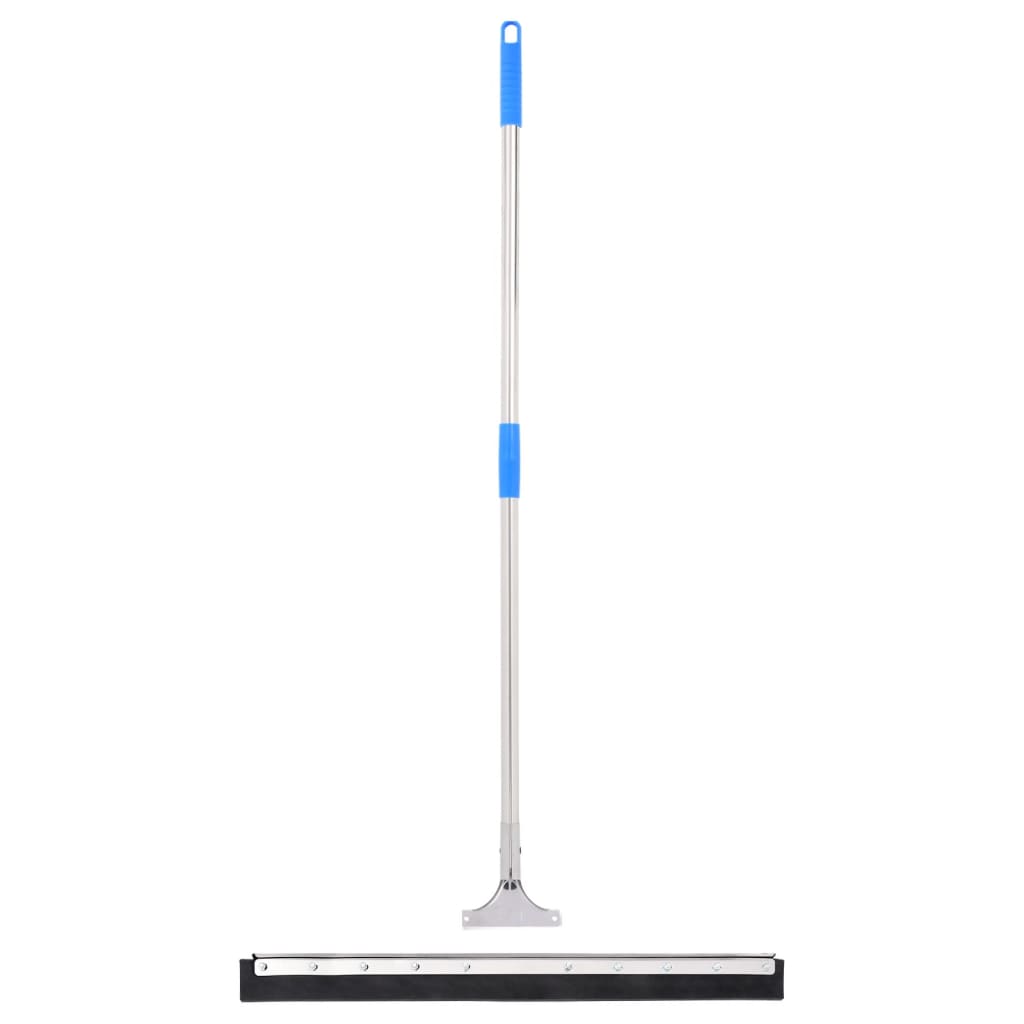 Vidaxl vloerwisser 75x122,5 cm staal en rubber